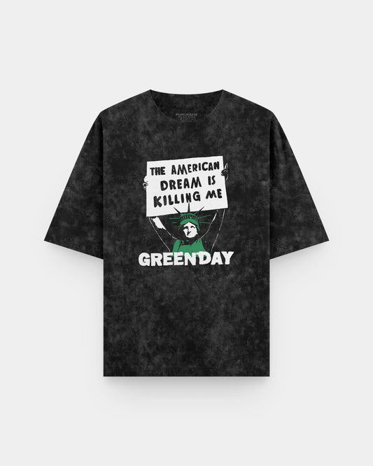 Green Day American Dream Acid Wash