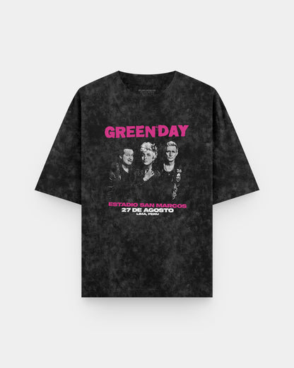 Green Day Concierto Acid Wash
