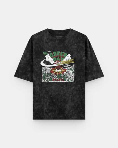 Green Day Dookie Acid Wash
