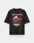 Iron Maiden A Real Live Tour Acid Wash