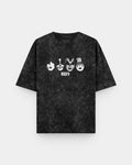 KISS Integrantes Acid Wash
