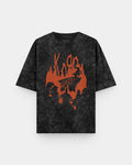 Korn Hopscotch Flame🔥Acid Wash