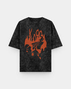 Korn Hopscotch Flame🔥Acid Wash
