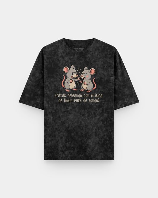 Linkin Park Ratas 🐀 Acid Wash