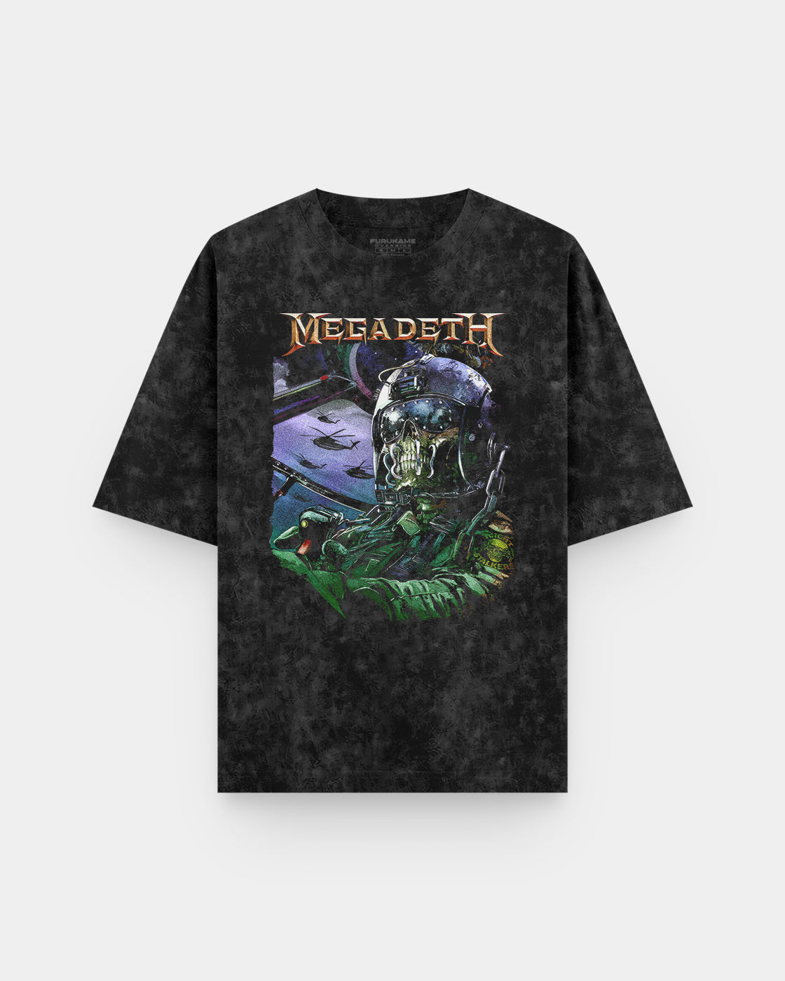 Megadeth Vic Piloto 🚁 Acid Wash