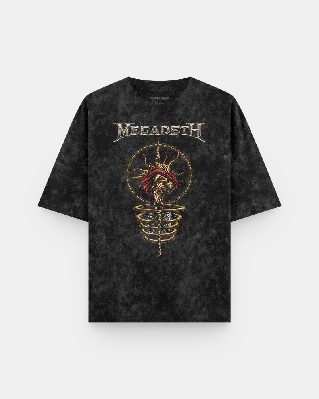 Megadeth Youthanasia 1995 Acid Wash