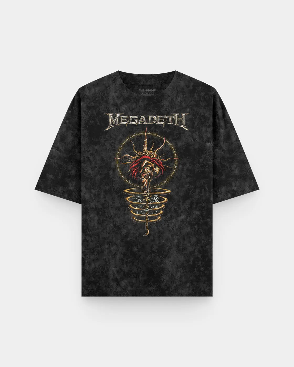 Megadeth Youthanasia 1995 Acid Wash