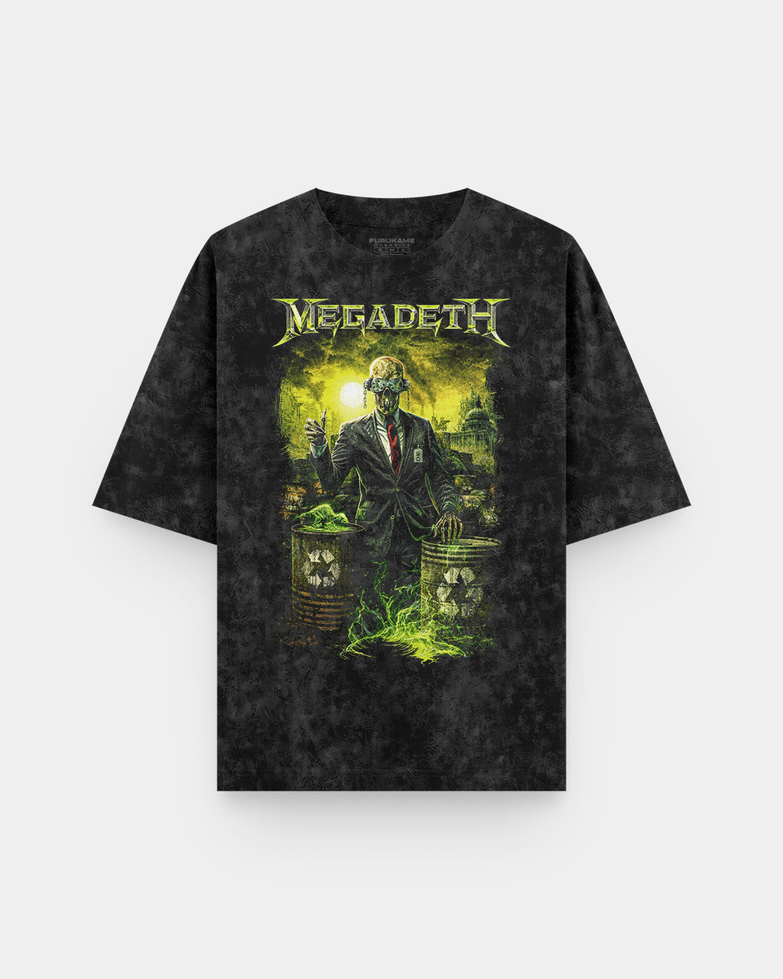 Megadeth Vic Tóxico ☢️ Acid Wash