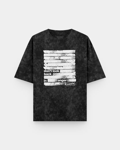 Oasis "don't look back..." Acid Wash