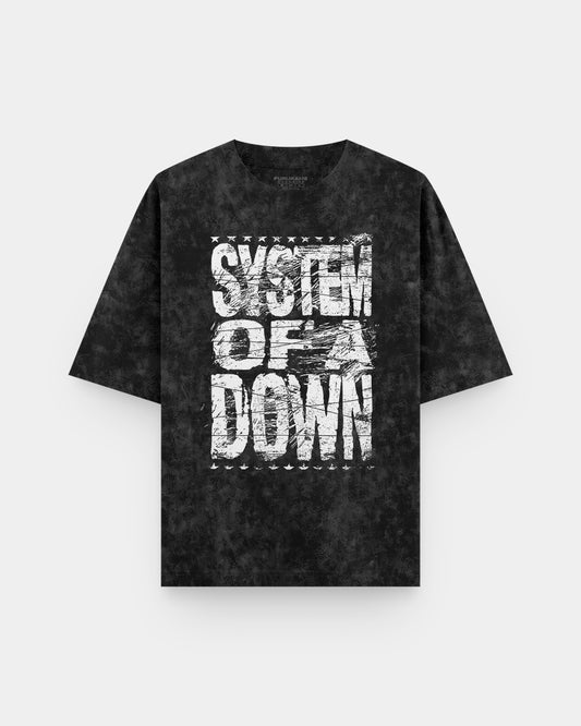 SOAD Distressed Acid Wash
