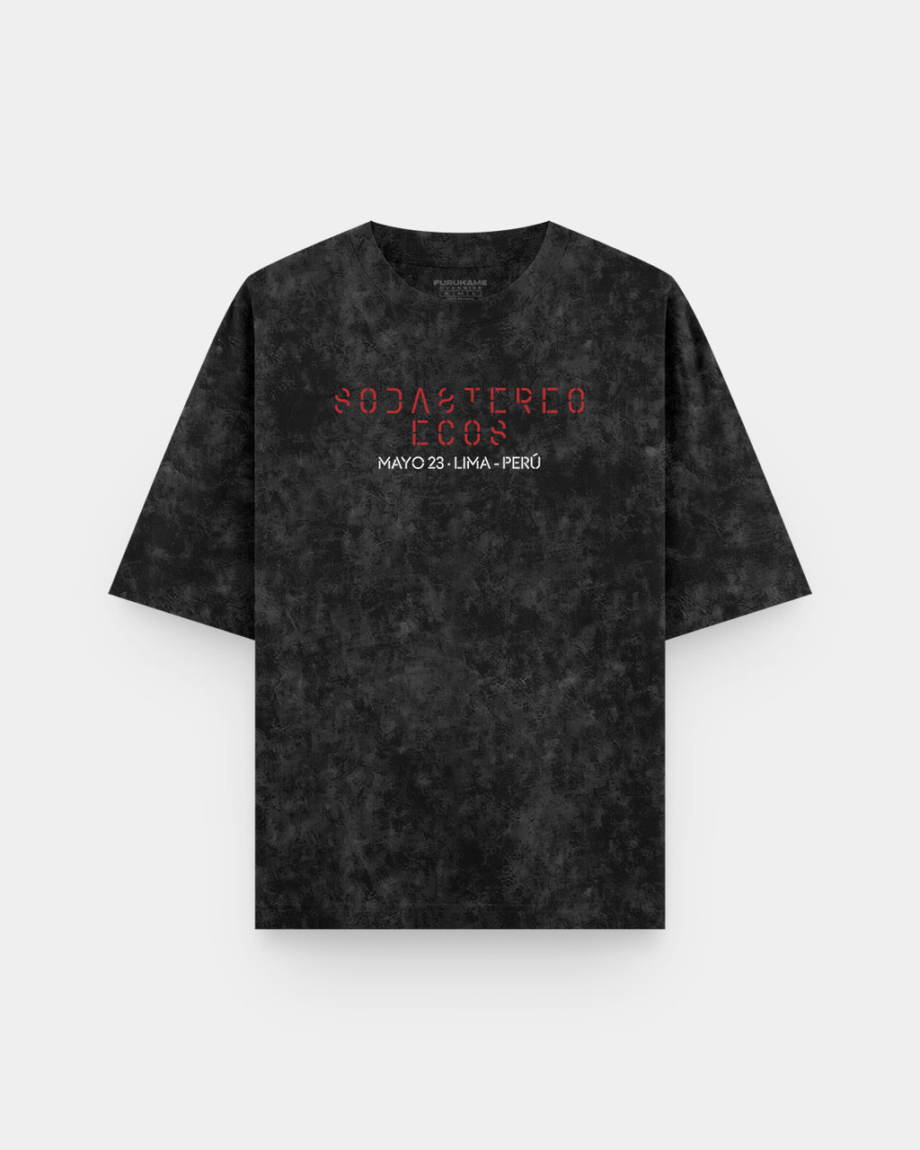 Soda Stereo Ecos 23 Acid Wash