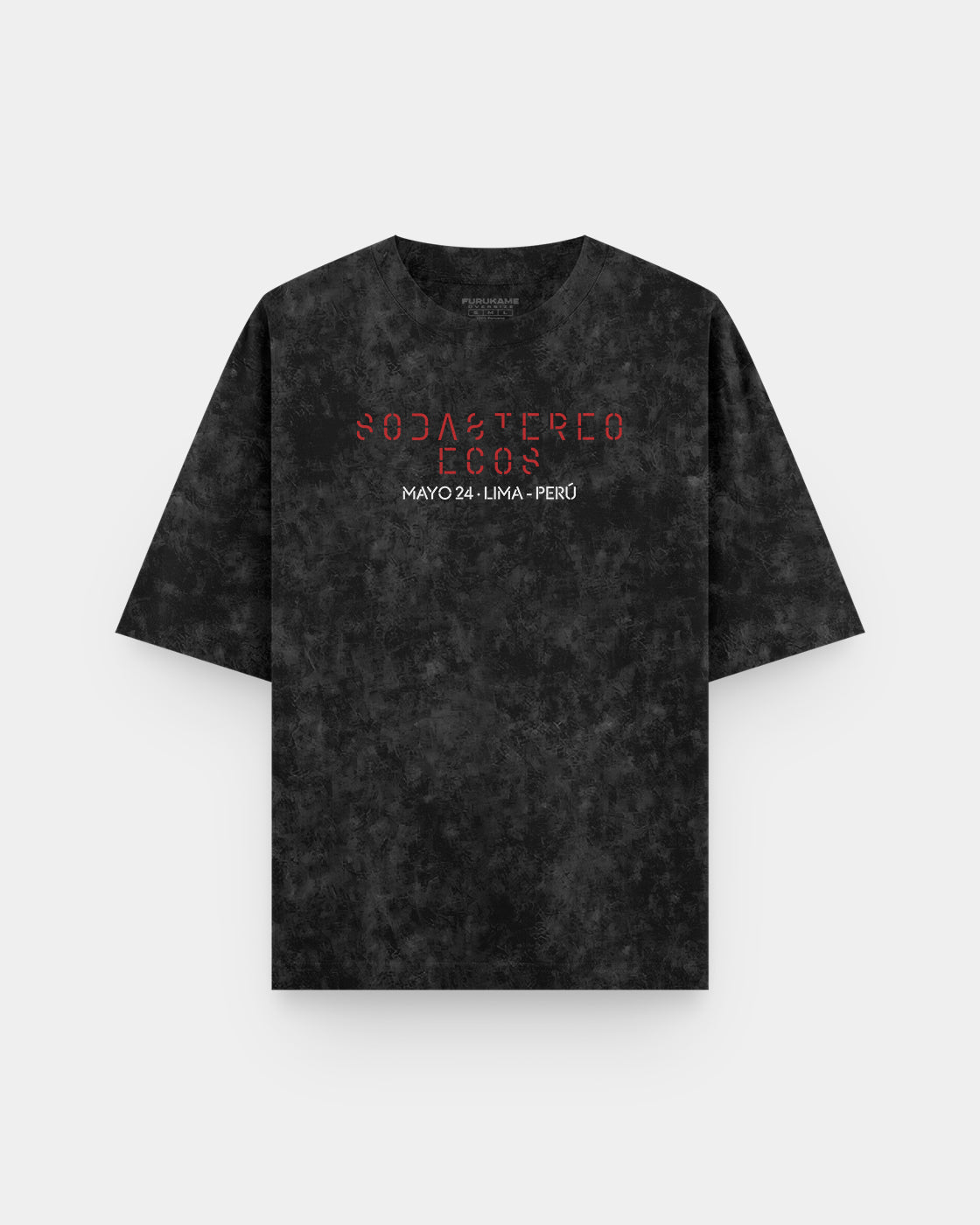 Soda Stereo Ecos 24 Acid Wash