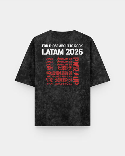 AC/DC PWR⚡UP Tour 2026 Acid Wash