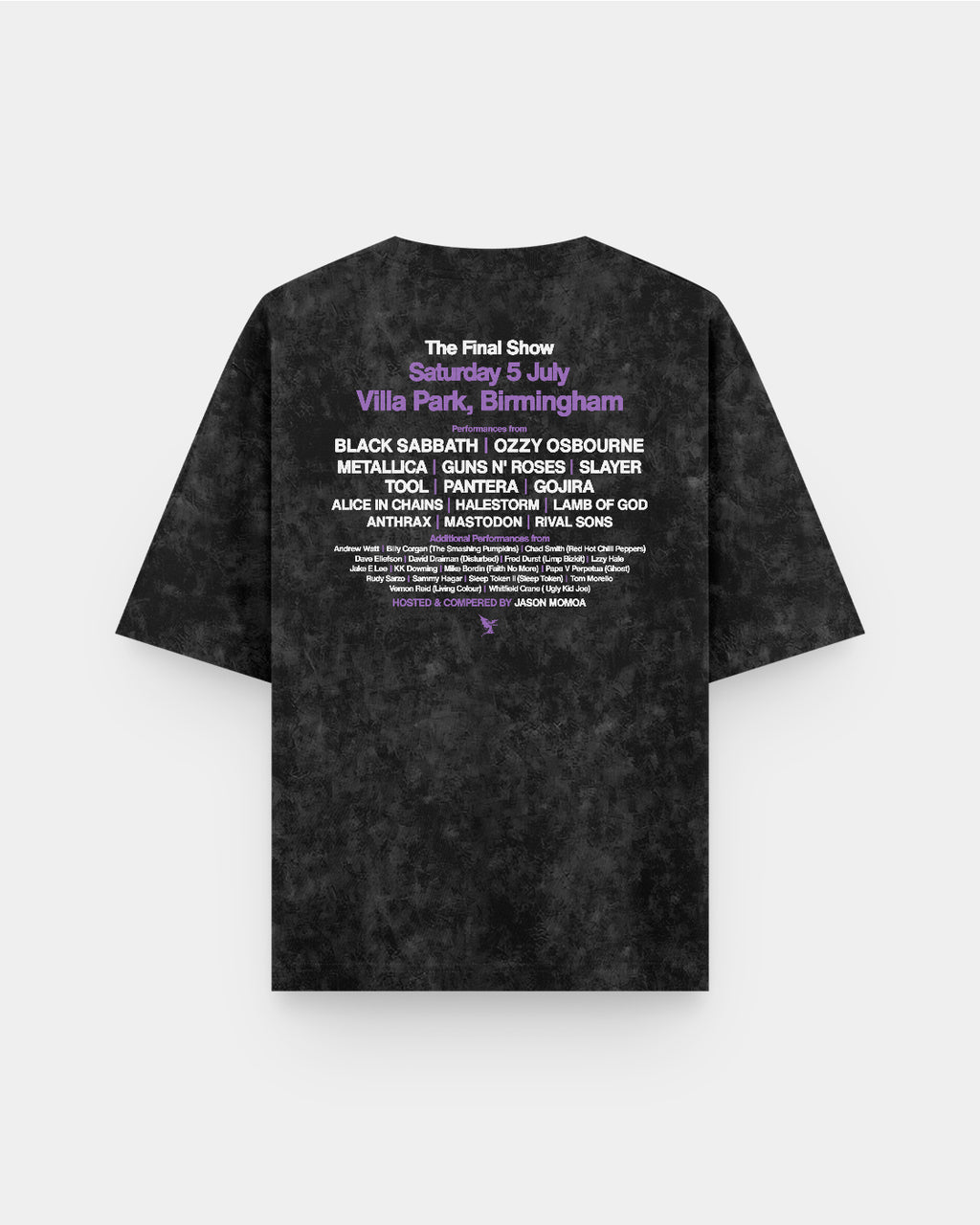 Black Sabbath - Back To The Beginning Acid Wash