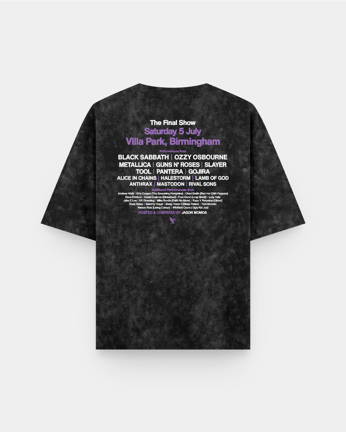 Black Sabbath - Back To The Beginning Acid Wash