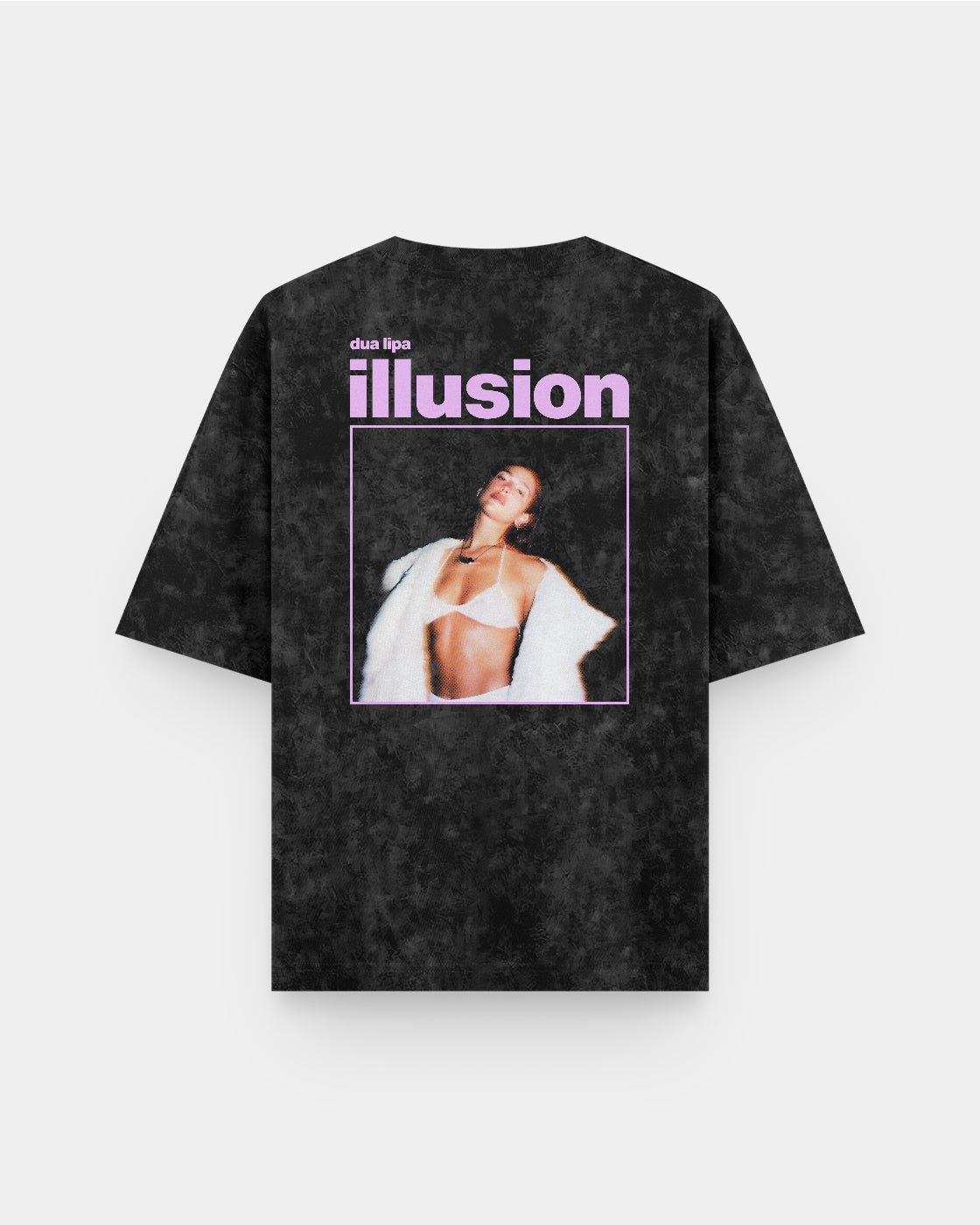 Dua Lipa "Illusion" Acid Wash