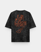 Korn Hopscotch Flame🔥Acid Wash
