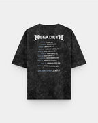 Megadeth Latam Tour 2026 Acid Wash