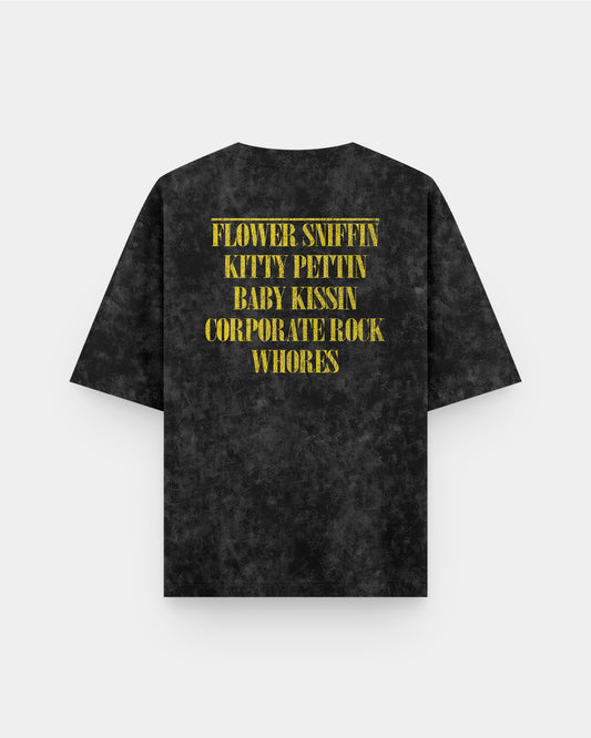 Nirvana Flower Sniffin Acid Wash