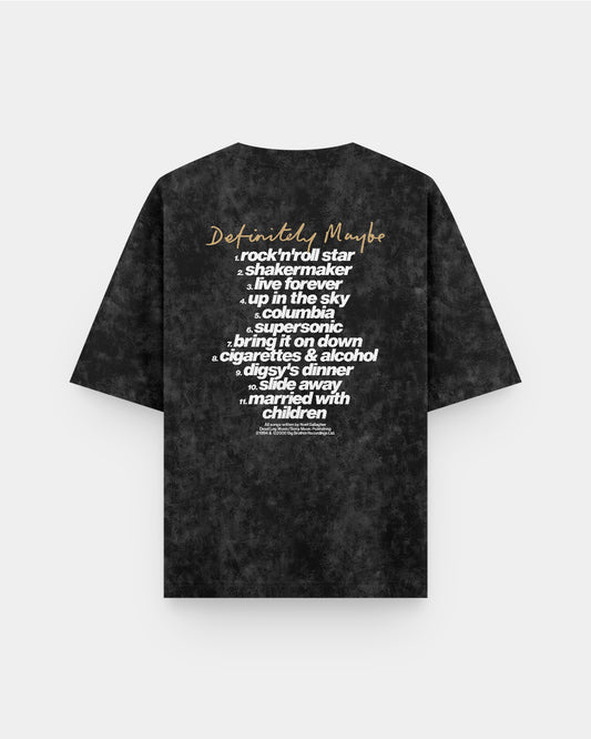 Oasis Definitely Maybe Album Acid Wash