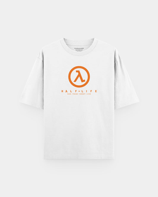 Run Think Shoot Live Half Life Oversize