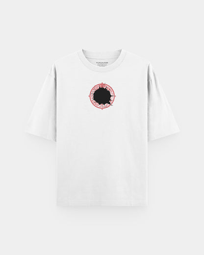 Halo of the Sun Hole Oversize