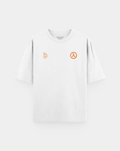 Half Life Run Think Shoot Live Oversize