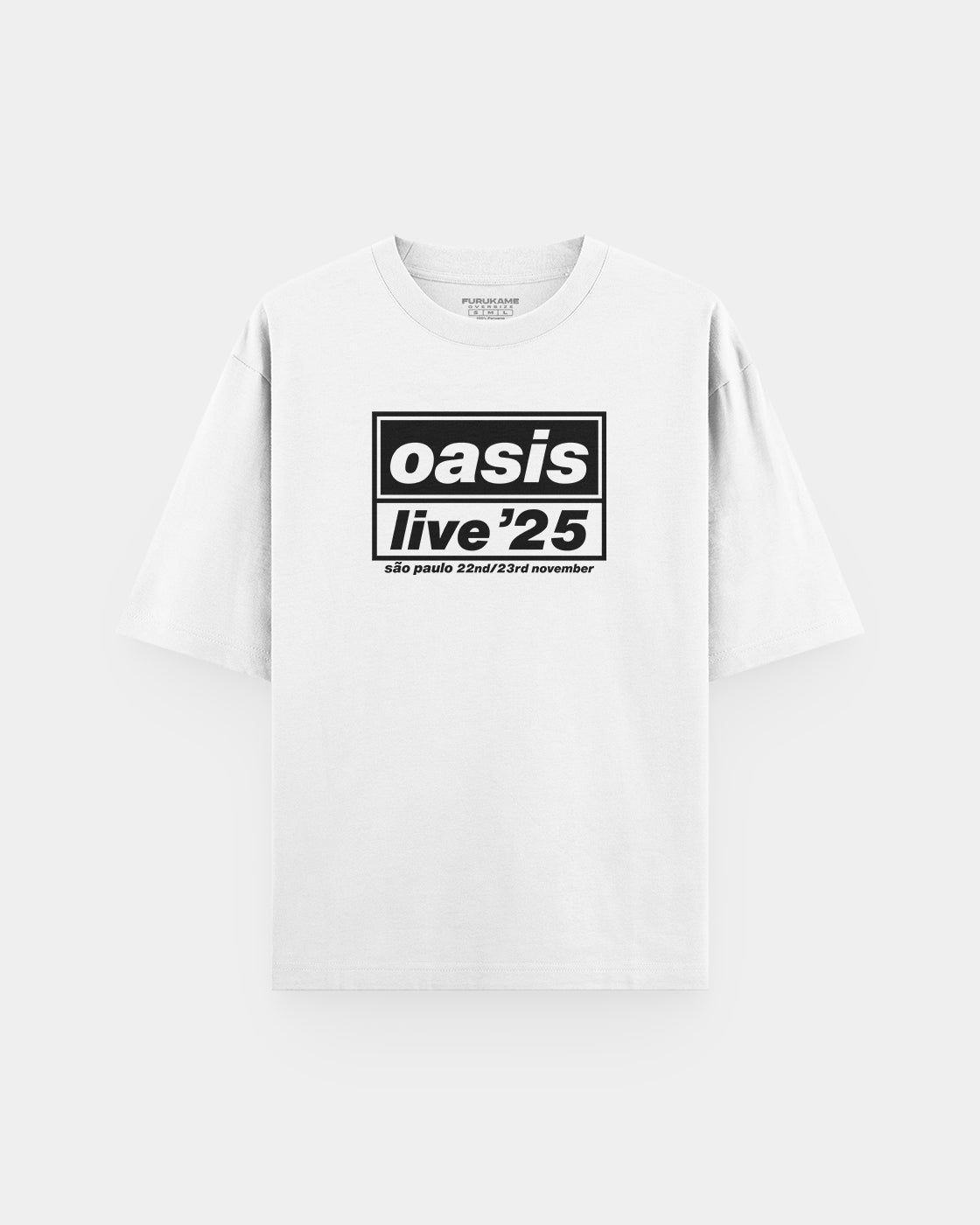 Oasis Tour Live'25 Brasil 🇧🇷 Oversize
