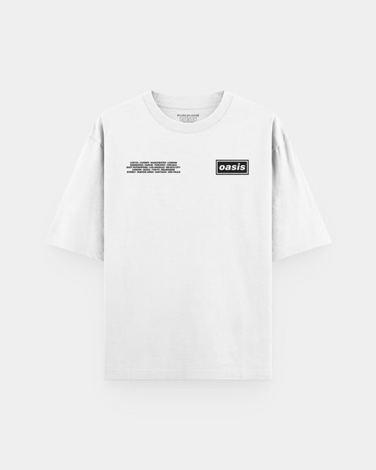 Oasis Live'25 Ciudades Oversize