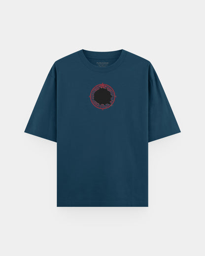 Halo of the Sun Hole Oversize