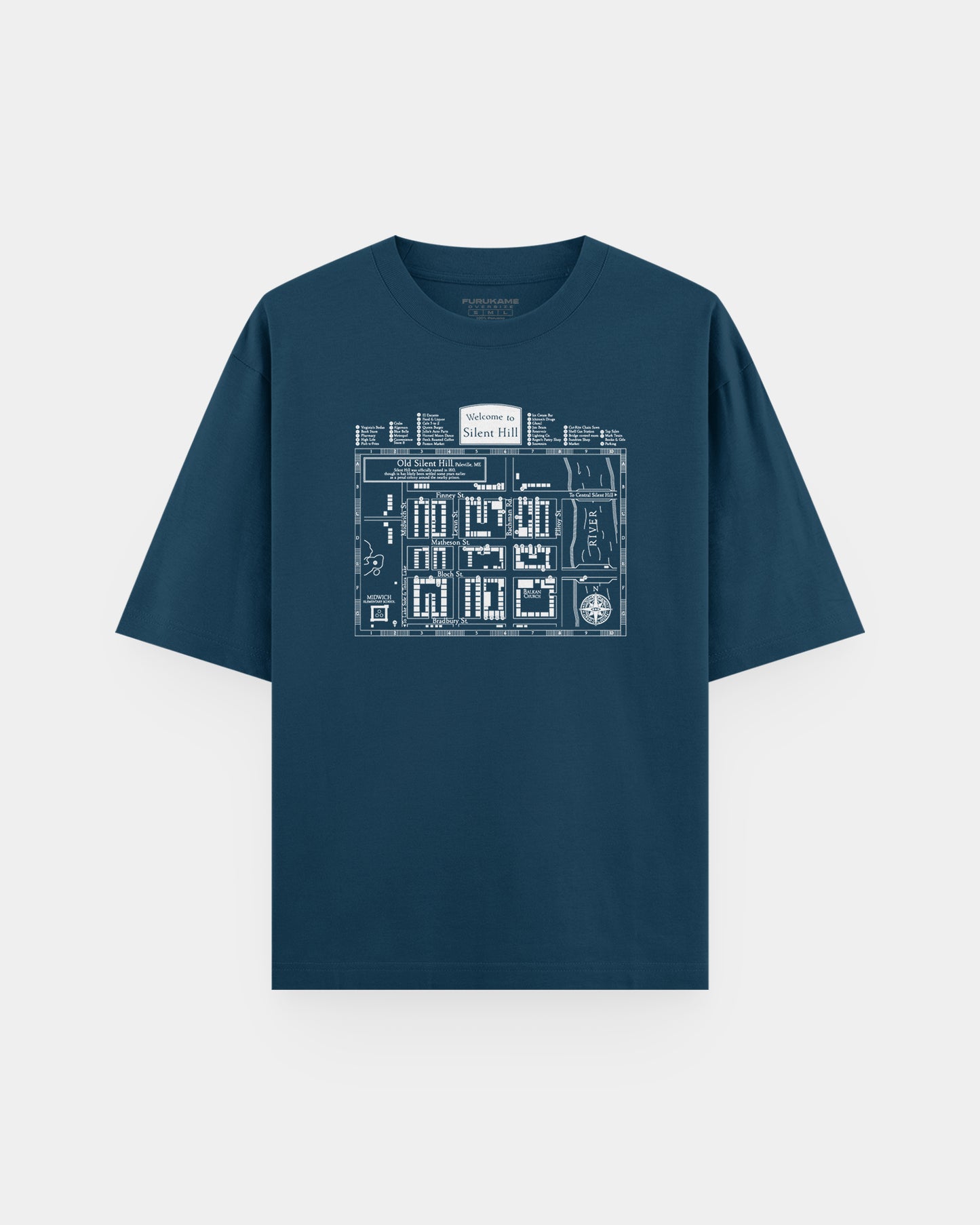 Silent Hill Mapa Oversize