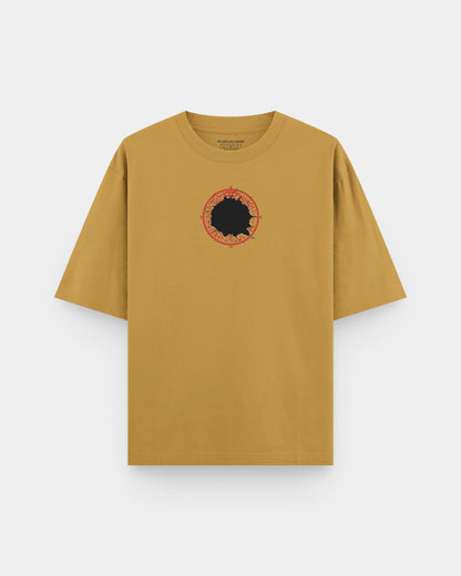 Halo of the Sun Hole Oversize