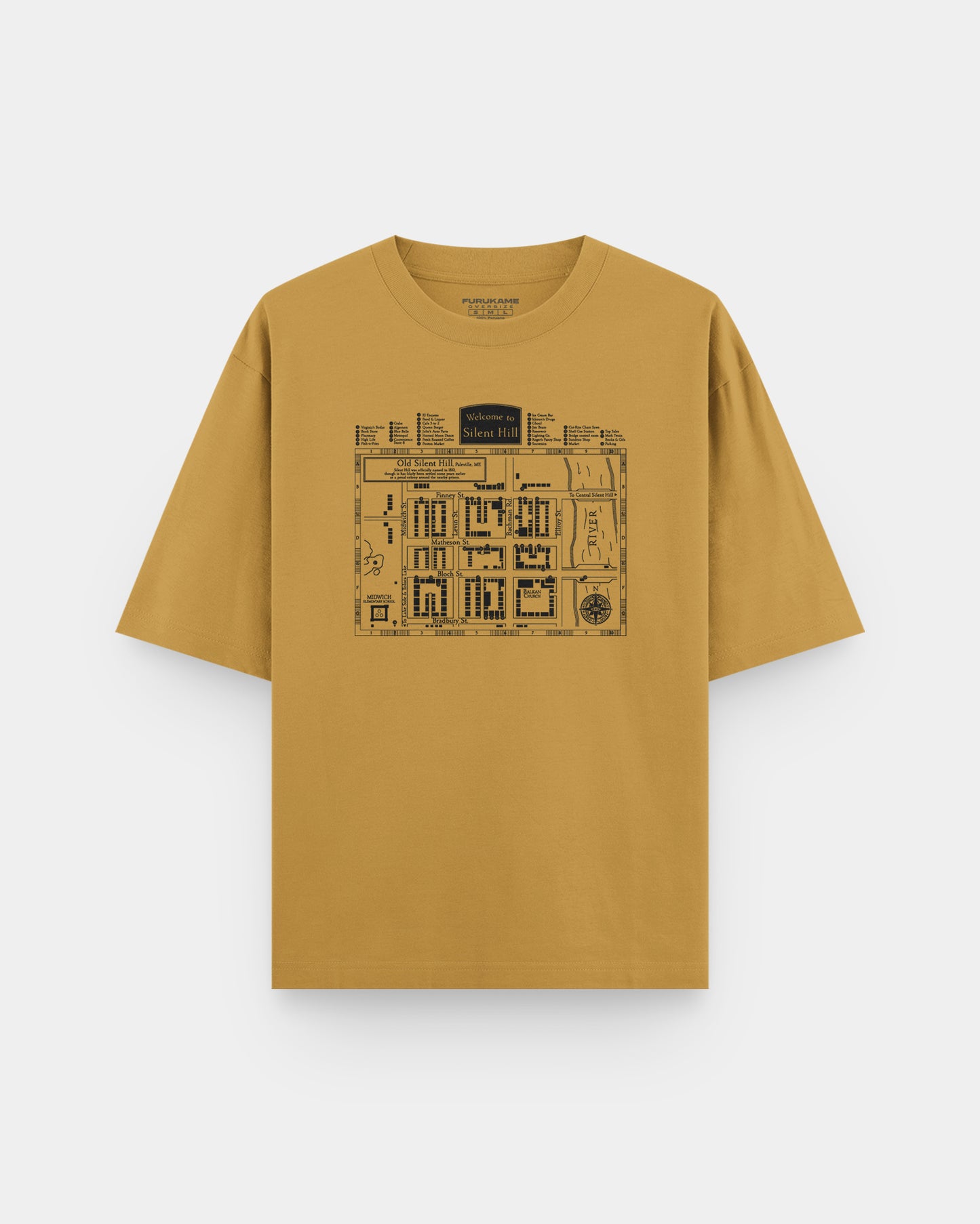 Silent Hill Mapa Oversize