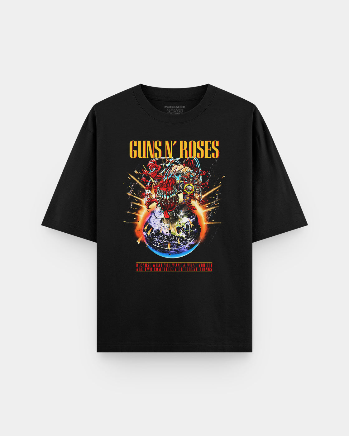 Guns N' Roses Concierto Oversize