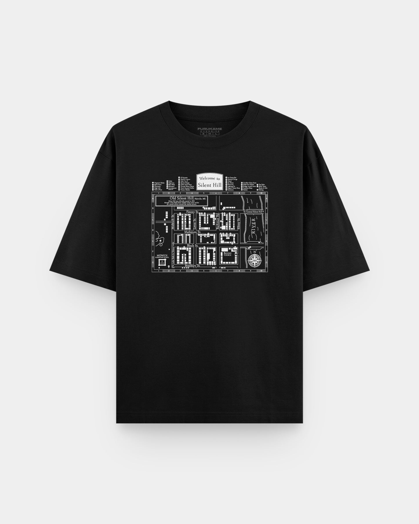 Silent Hill Mapa Oversize