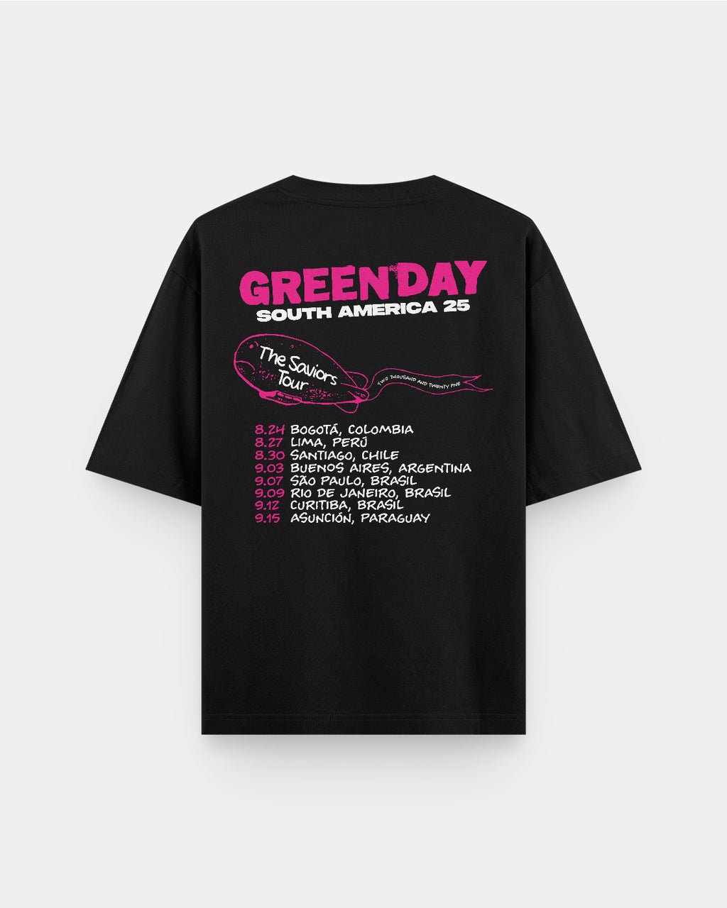 Green Day Concierto Oversize PROMO