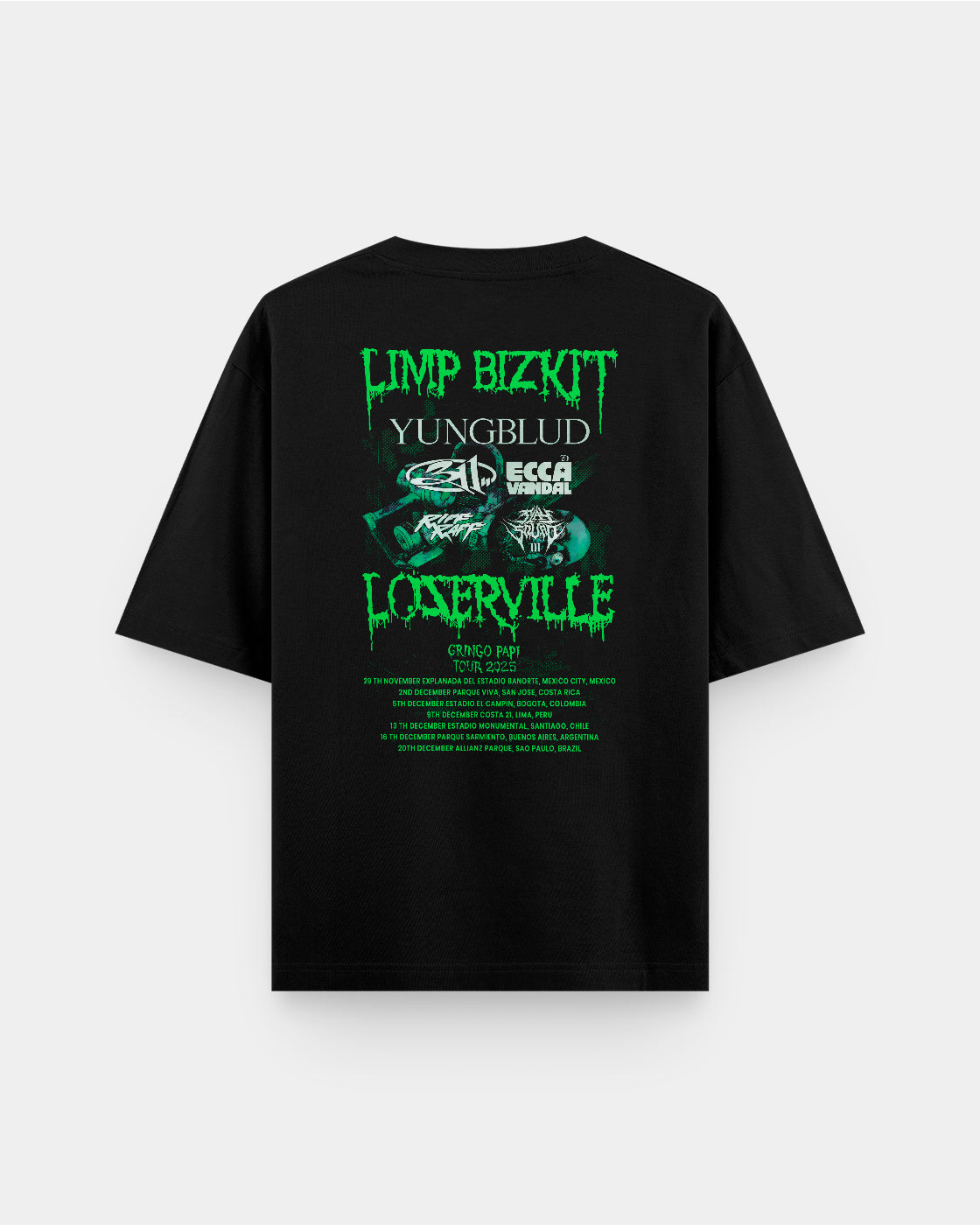 Limp Bizkit Tour 2025 Oversize