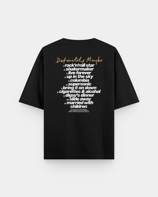 Oasis Definitely Maybe Album Oversize