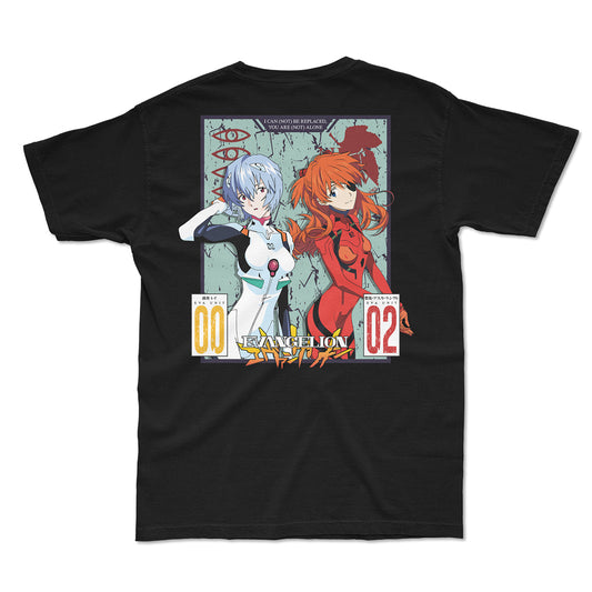 Rei & Asuka Evangelion Polo