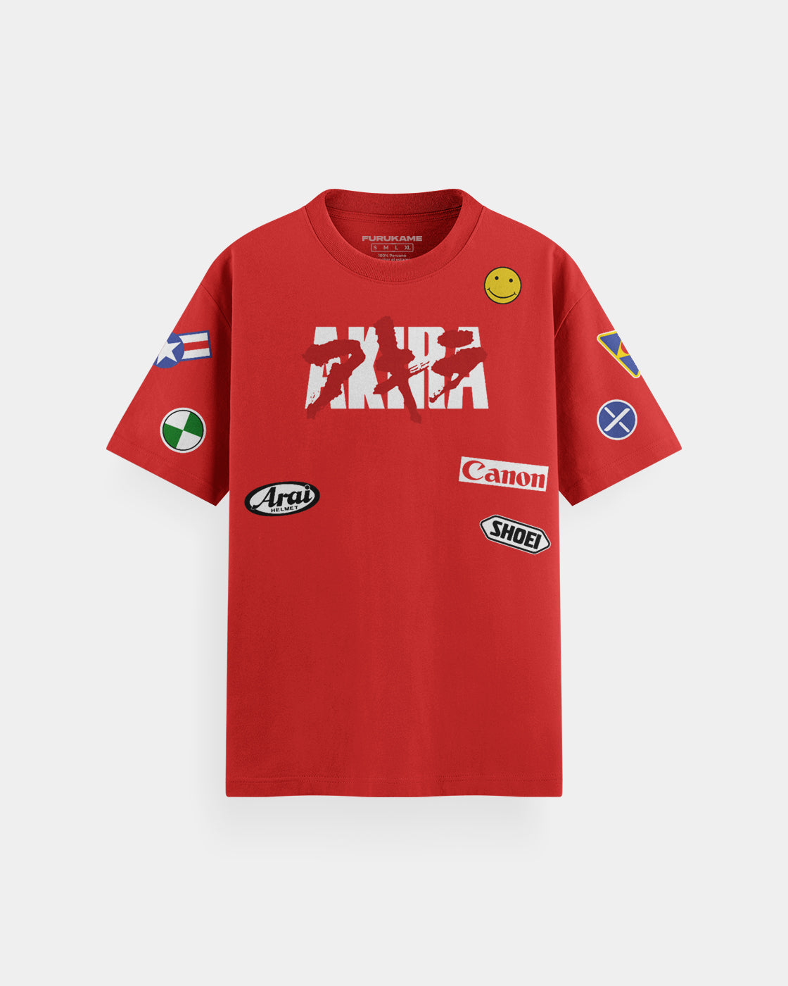 Akira Stickers Moto