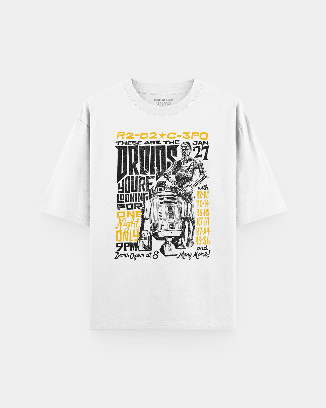 Star Wars R2D2 C3PO Oversize