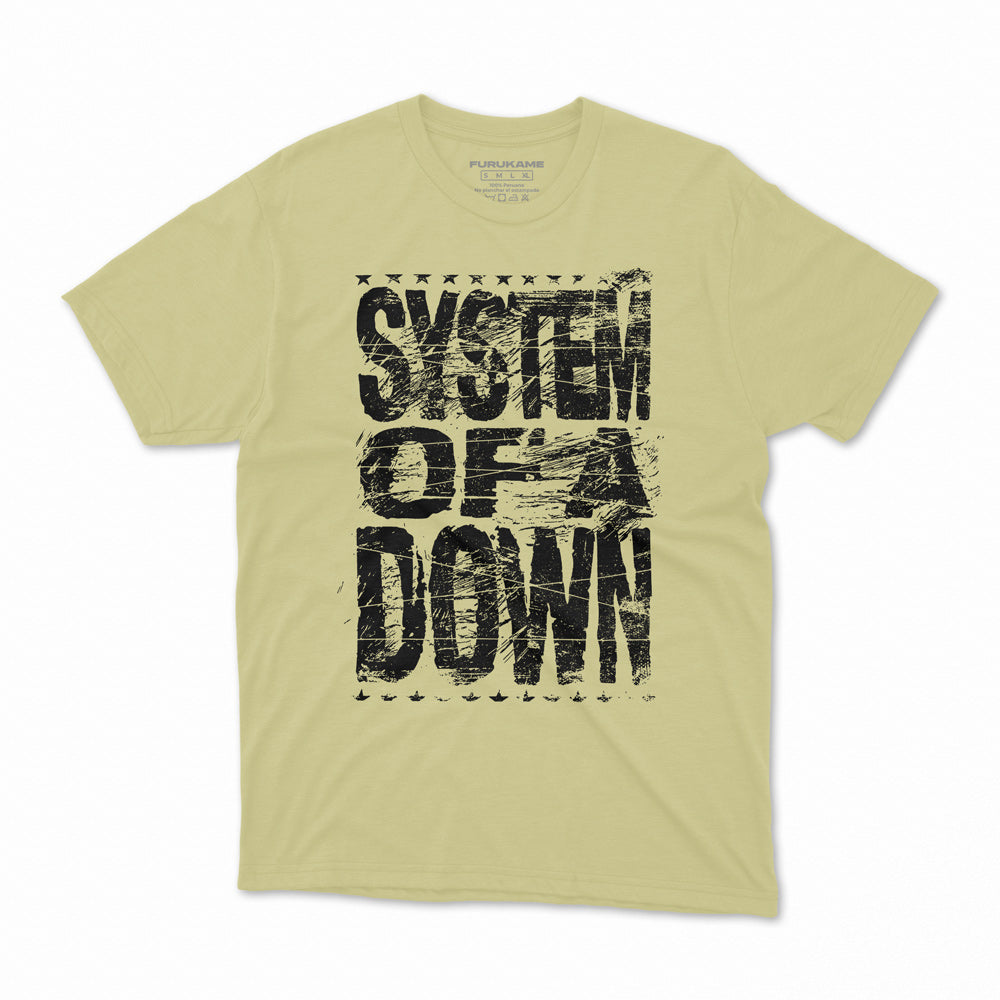 SOAD Distressed Polo