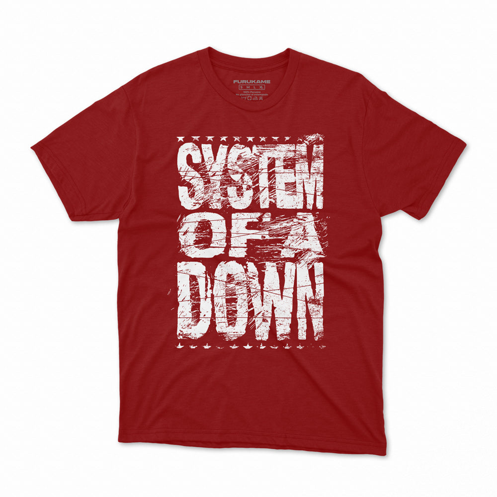 SOAD Distressed Polo