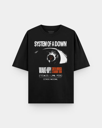 System of a Down "Wake Up! Tour 2025" Oversize