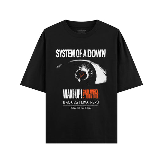 System of a Down "Wake Up! Tour 2025" Oversize