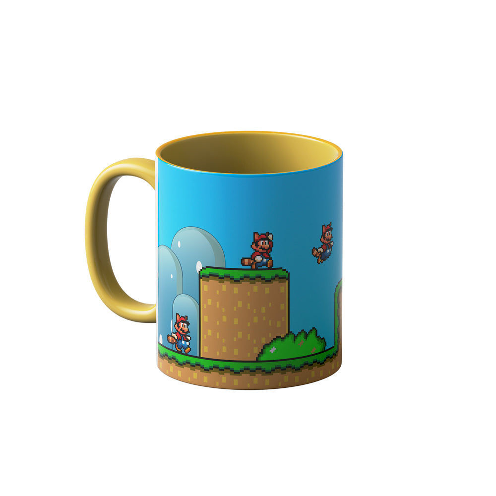 Mario Bros 3 Taza