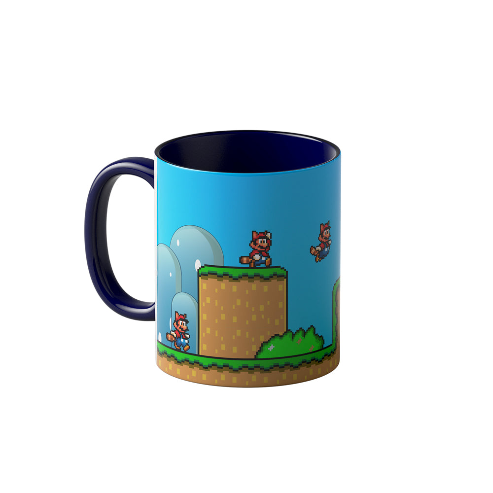 Mario Bros 3 Taza