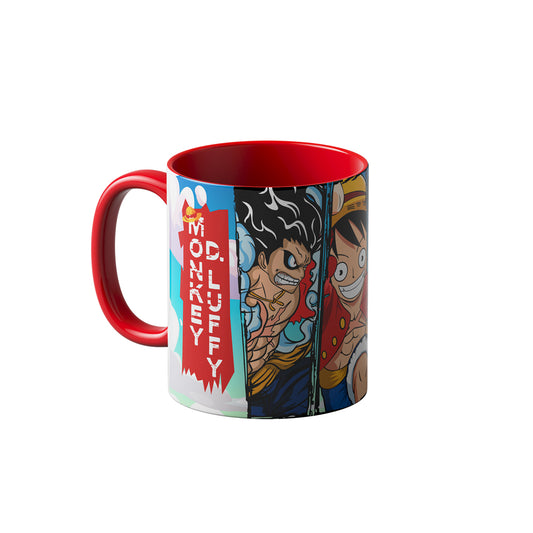 Monkey D. Luffy x4 Taza